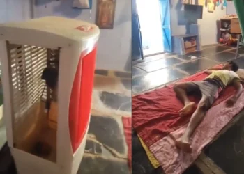 Desi Jugaad Cooler Using Plastic Bottles Goes Viral