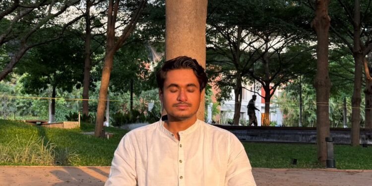 Satyajit Majumder Joins Global Dignitaries for Landmark 50-Day Yoga Countdown