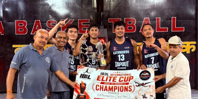 Kathmandu, Nepal Dominates IB3L International Elite Cup 2026; Siliguri Emerges as India’s New 3×3 Basketball Hub
