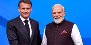 Macron’s Hindi Farewell Message to Modi Goes Viral