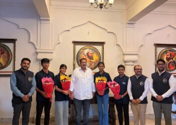 Sir Einstein Academy Creates Another National Success Story as Students Receive Royal Felicitation by Shrimant Chhatrapati Udayanraje Bhosale