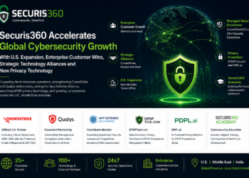 Securis360 Accelerates Global Cybersecurity Growth With U.S. Expansion, Enterprise Customer Wins, Strategic Technology Alliances and New Privacy Technology