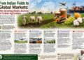 From Indian Fields to Global Markets: The Growing Global Journey of Indian Agriculture