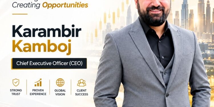 Sea Global Trade Announces Karambir Kamboj as Chief Executive Officer