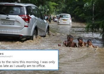Delhi-NCR Rain Memes Turn Waterlogging Into Internet Jokes
