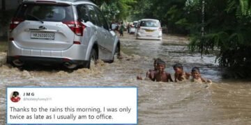 Delhi-NCR Rain Memes Turn Waterlogging Into Internet Jokes