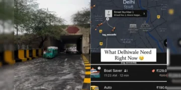 Delhi-NCR Rain Memes Turn Traffic Chaos Into Viral Jokes