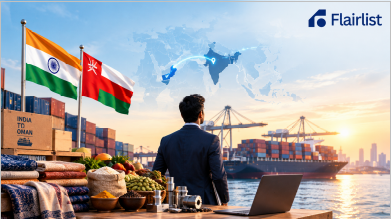 India-Oman CEPA: Shubham Bibave Explores New Export Opportunities Through FlairList Global