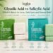 Glycolic Acid vs Salicylic Acid: Which Is Better for Acne, Dark Spots and Uneven Skin?