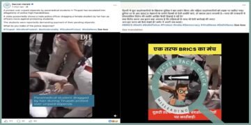 Tirupati Protest Video Falsely Linked to Delhi During BRICS Summit