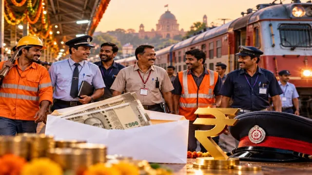 Railway Employees to Receive 78-Day Bonus: Check Eligibility and Payout