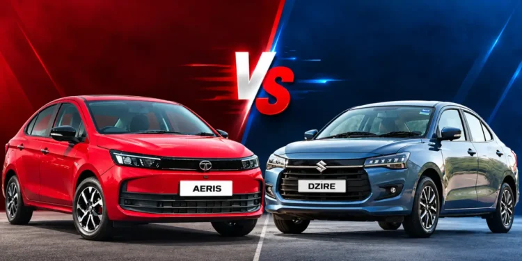 Tata Aeris vs Maruti Suzuki Dzire: Which Sedan Suits Families?