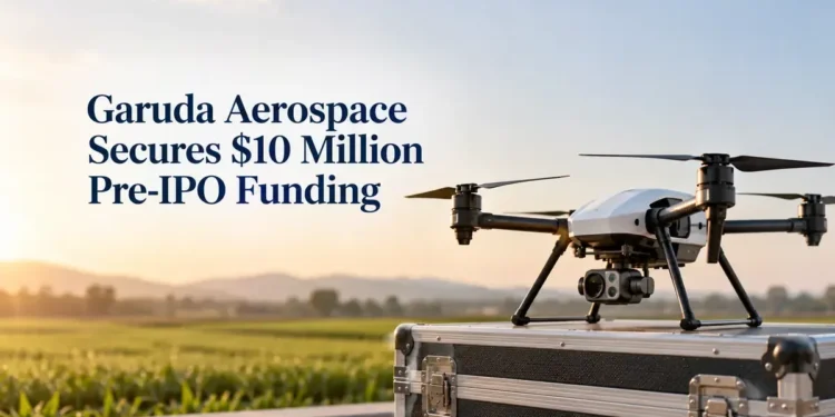 Garuda Aerospace Raises $10 Million Ahead of Proposed 2027 IPO